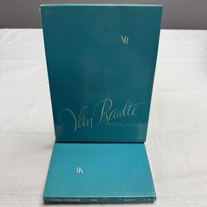 6 Vtg 50s Van Raalte Nines Glamour 9 Nylon Stockings Seams New 2 Boxes Thigh Hi